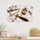 時間の断片 ポスター (キッチン)