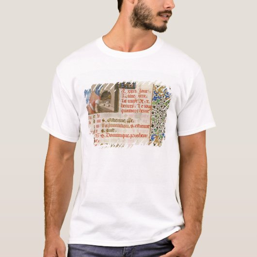 時間の本からのベーキングのパン、 Tシャツ (正面)