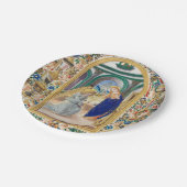 時間の本の葉 ペーパープレート (アングル)