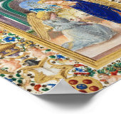 時間の本の葉 ポスター (角)