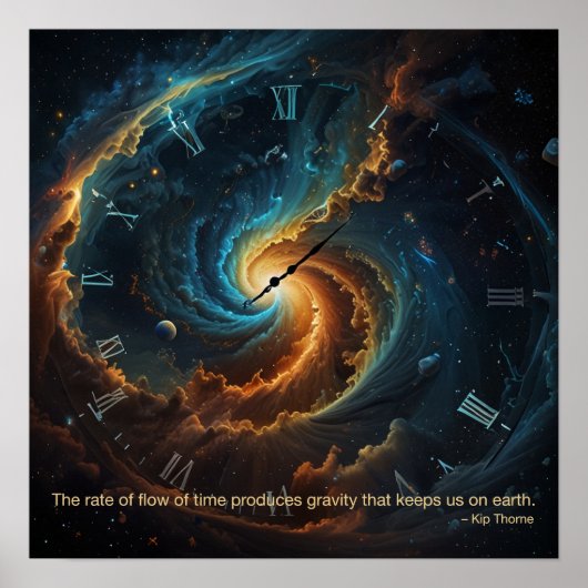 時間の流れ率…ポスター ポスター (正面)