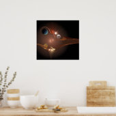 時間の流れ ポスター (キッチン)