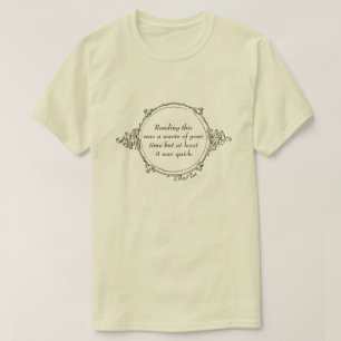 時間の無駄 – MisterPシャツ Tシャツ