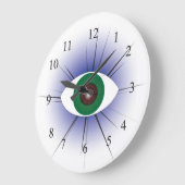 時間の目 ラージ壁時計 (傾斜)