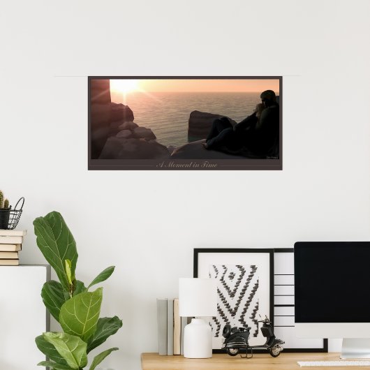 時間の瞬間 ポスター (ホームオフィス)
