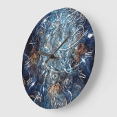 時間の知覚 ラージ壁時計 (傾斜)