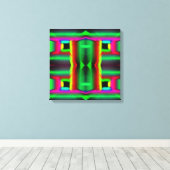 時間の砂 キャンバスプリント (インサイチュ (ウッドフロア))