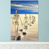 時間の砂 キャンバスプリント (インサイチュ (ウッドフロア))