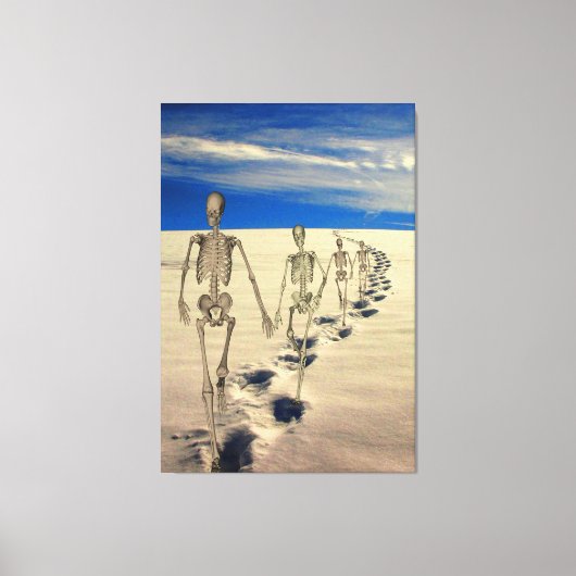 時間の砂 キャンバスプリント (正面)