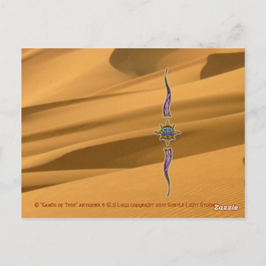 時間の砂 ポストカード (裏面)