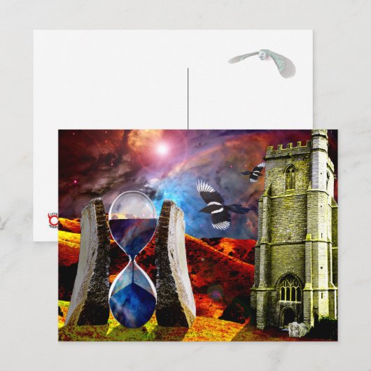 時間の砂… ポストカード (正面/裏面)