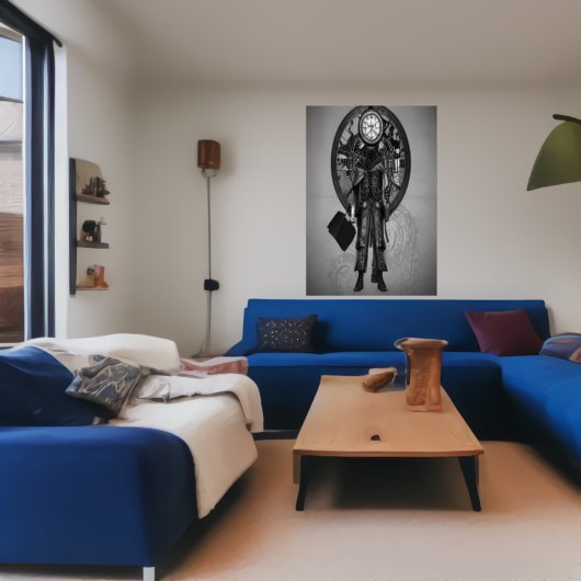 時間の管理人 | AIアートポスター ポスター