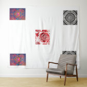 「時間の糸：伝統とアルティのタペストリー タペストリー (インサイチュ(横))