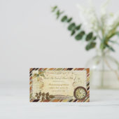 時間の終わりまでビクトリアンアンティーク 名刺 (スタンド正面)