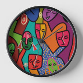 時間の色 壁時計 (正面)