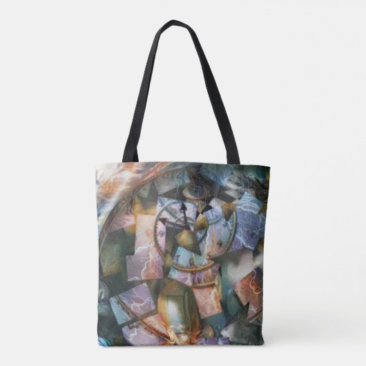 時間の謎 トートバッグ (裏面)