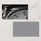 時間の部分 名刺 (正面/裏面)