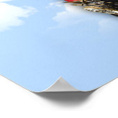 時間の錯覚に対するステームパンクのグラフィックデザイン ポスター (角)