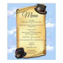 時間の錯覚に対するステームパンクのグラフィックデザイン