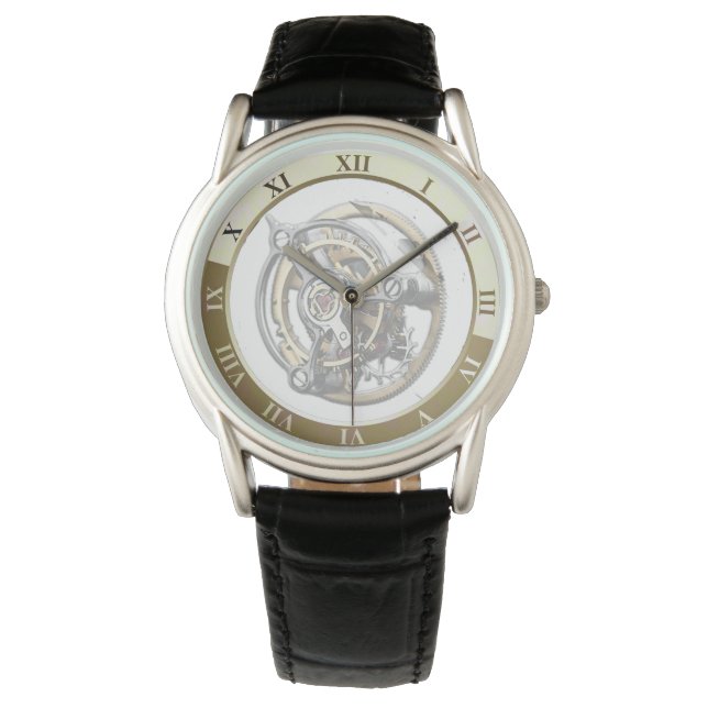 時間の錯覚 腕時計 (正面)