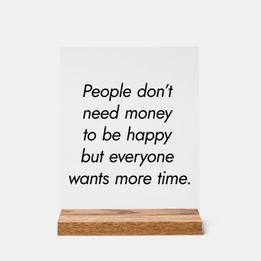 時間の長いアクリル記号 アクリルサイン (正面)