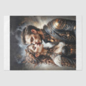 時間の霧の下での愛のデコパージュ 薄葉紙 (正面)