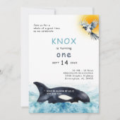 時間の鯨オルカ誕生日パーティーII 招待状 (正面)