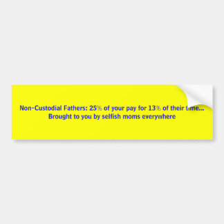 時間の13%のためのあなたの支払の25%… バンパーステッカー