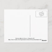 時間のDe Levis Book、イラストレーション01 ポストカード (裏面)