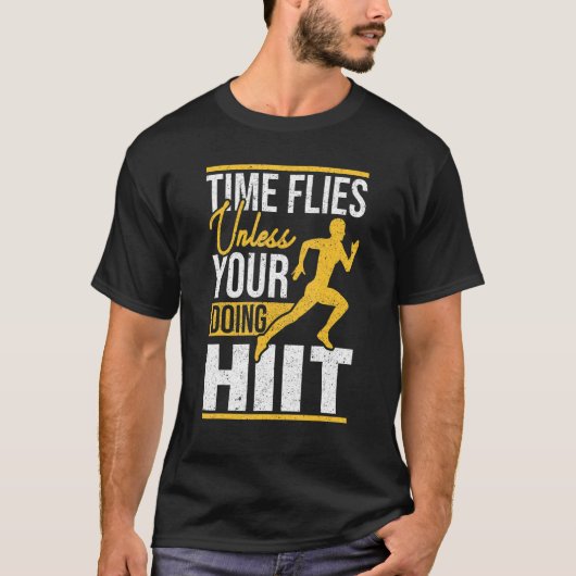 時間はあなたはやらなければ過ぎ去る Tシャツ (正面)