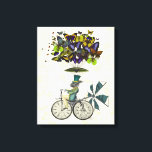 時間はうさぎ キャンバスプリント<br><div class="desc">動物と自然</div>