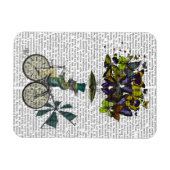 時間はうさぎ マグネット (横)