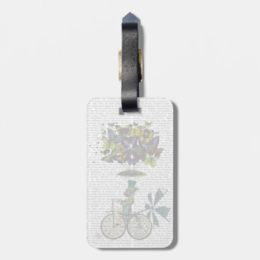 時間はうさぎ ラゲッジタグ (裏面縦)