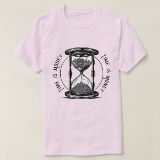 時間はお金である:衣服ザ・ハッスル Tシャツ