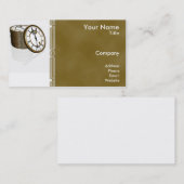 時間はお金の名刺です 名刺 (正面/裏面)