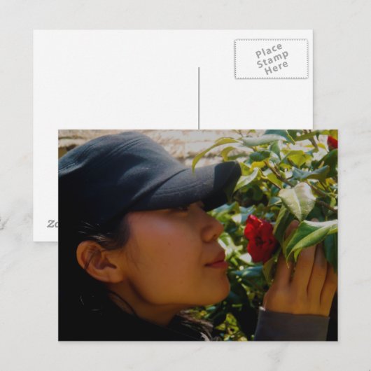 時間はがき ポストカード (正面/裏面)