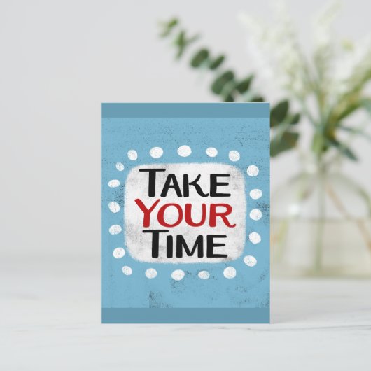 時間はがき ポストカード (スタンド正面)