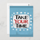 時間はがき ポストカード (正面/裏面)