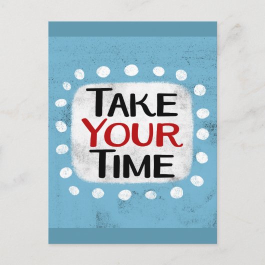 時間はがき ポストカード (正面)