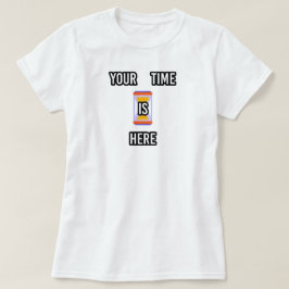 時間はここにある | 写真 Tシャツ
