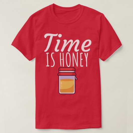 時間ははちみつ2 Tシャツ (デザイン正面)