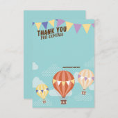 時間はサンキューカードを飛ばします サンキューカード (正面/裏面)