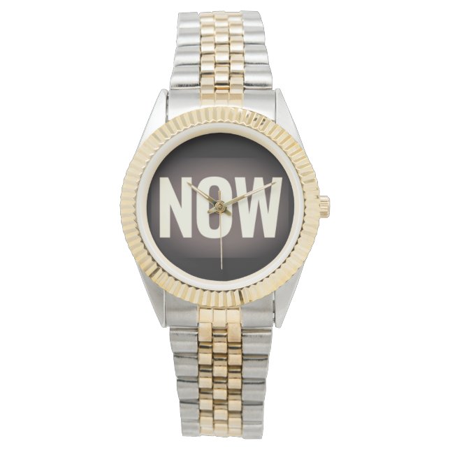 時間は今 腕時計 (正面)