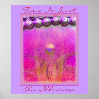 時間は単なる錯覚である ポスター