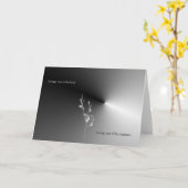 時間は多分今あります カード (黄色い花)