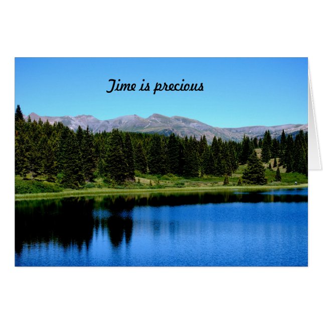 時間は大切です (正面横)