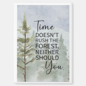 時間は森を急がない。お前も マグネット (正面)