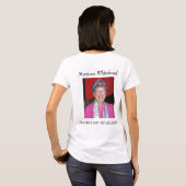 時間は直ります。 愛は耐えます。 あなたの考えること! Tシャツ (裏面フル)