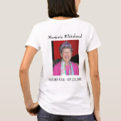 時間は直ります。 愛は耐えます。 あなたの考えること! Tシャツ (裏面)
