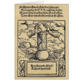 時間は誰もセピアのグリーティングカードを待たない (正面)